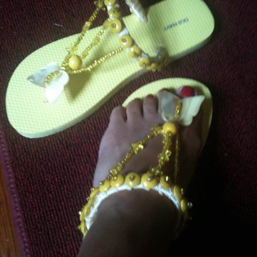 Custom sandals